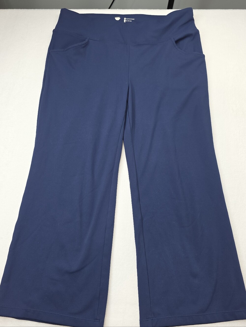IUGA Women's Capris Wide Leg Leggings Yoga Pants Size XL Blue CS-3628